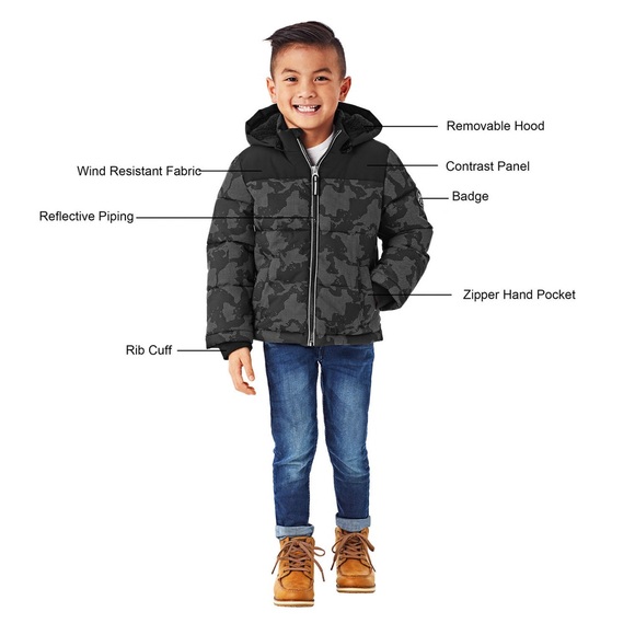 NWT Member's Mark Boys Puffer Size 4T - Picture 8 of 9